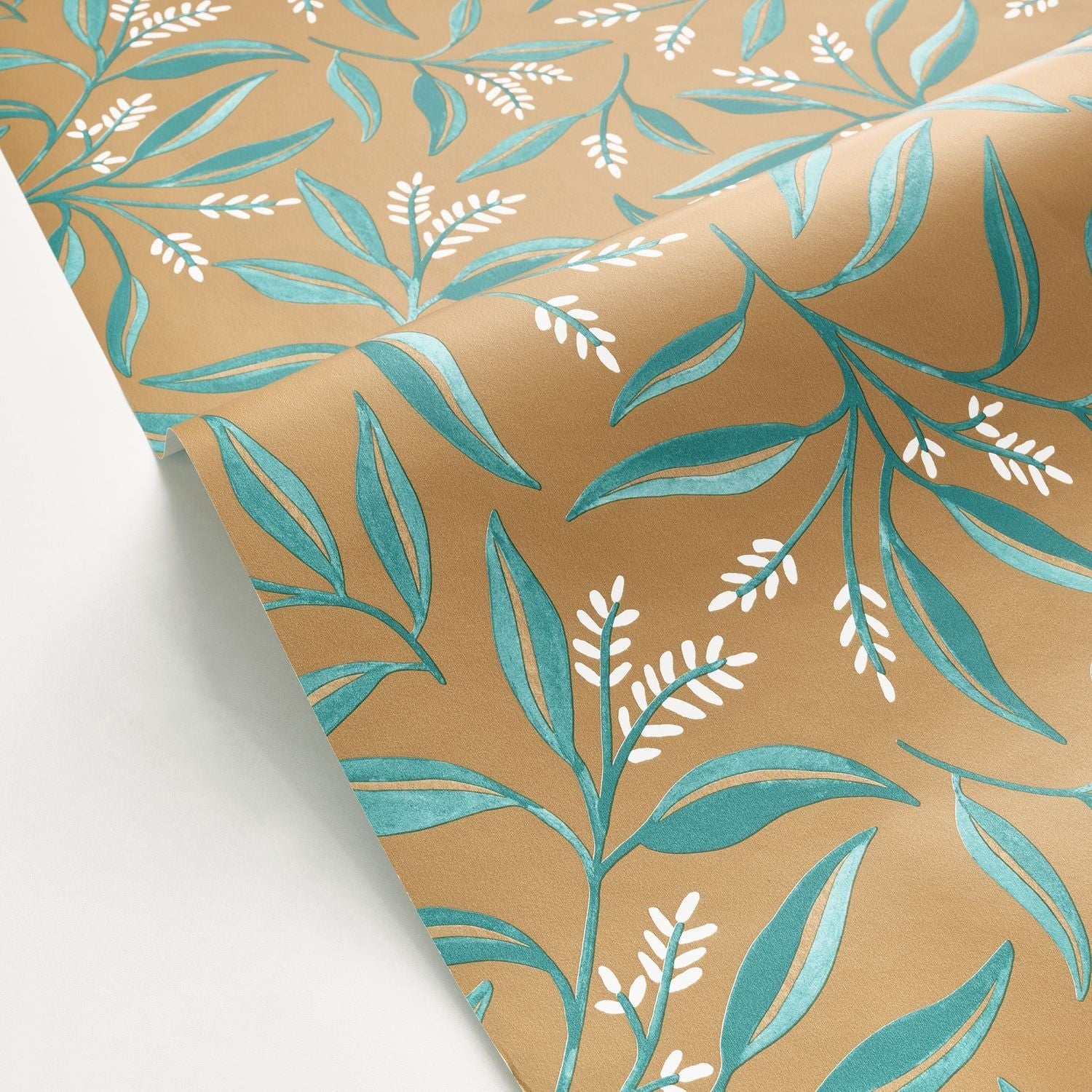 Grasse Wallpaper - Vert Anglais - Caselio - 103882778 - Premier Wallcovering