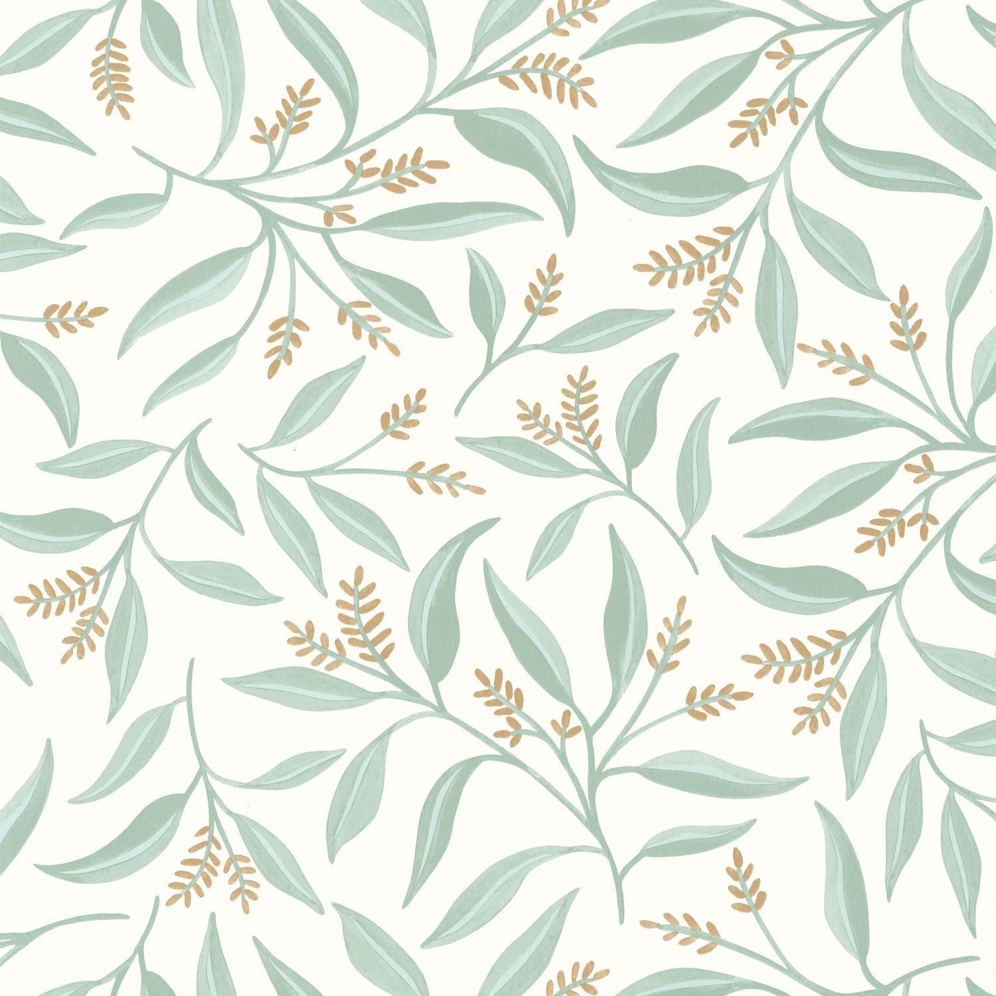 Grasse Wallpaper - Vert De Gris - Caselio - 103880748 - Premier Wallcovering