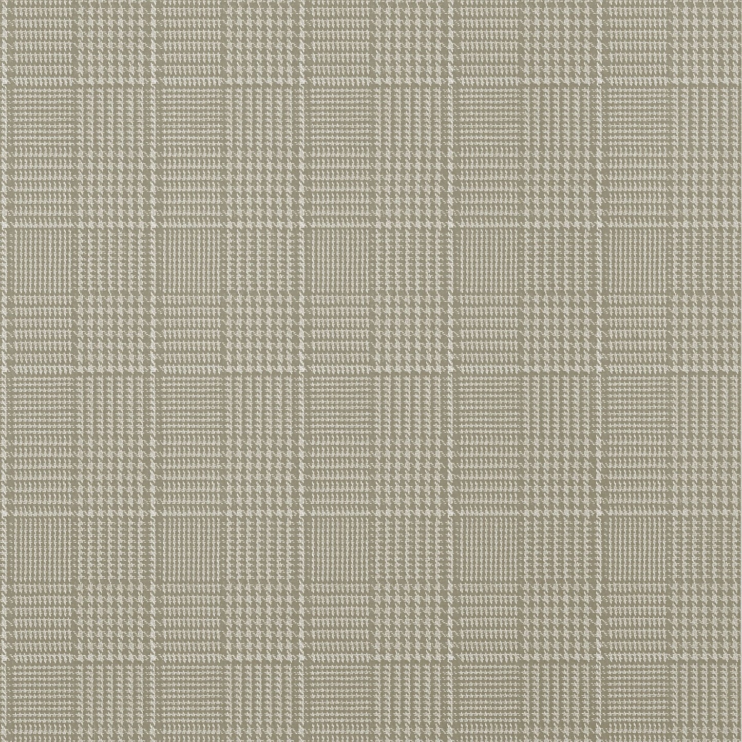 Grassmarket Check Wallpaper - Beige - Thibaut - T10205 - Premier Wallcovering