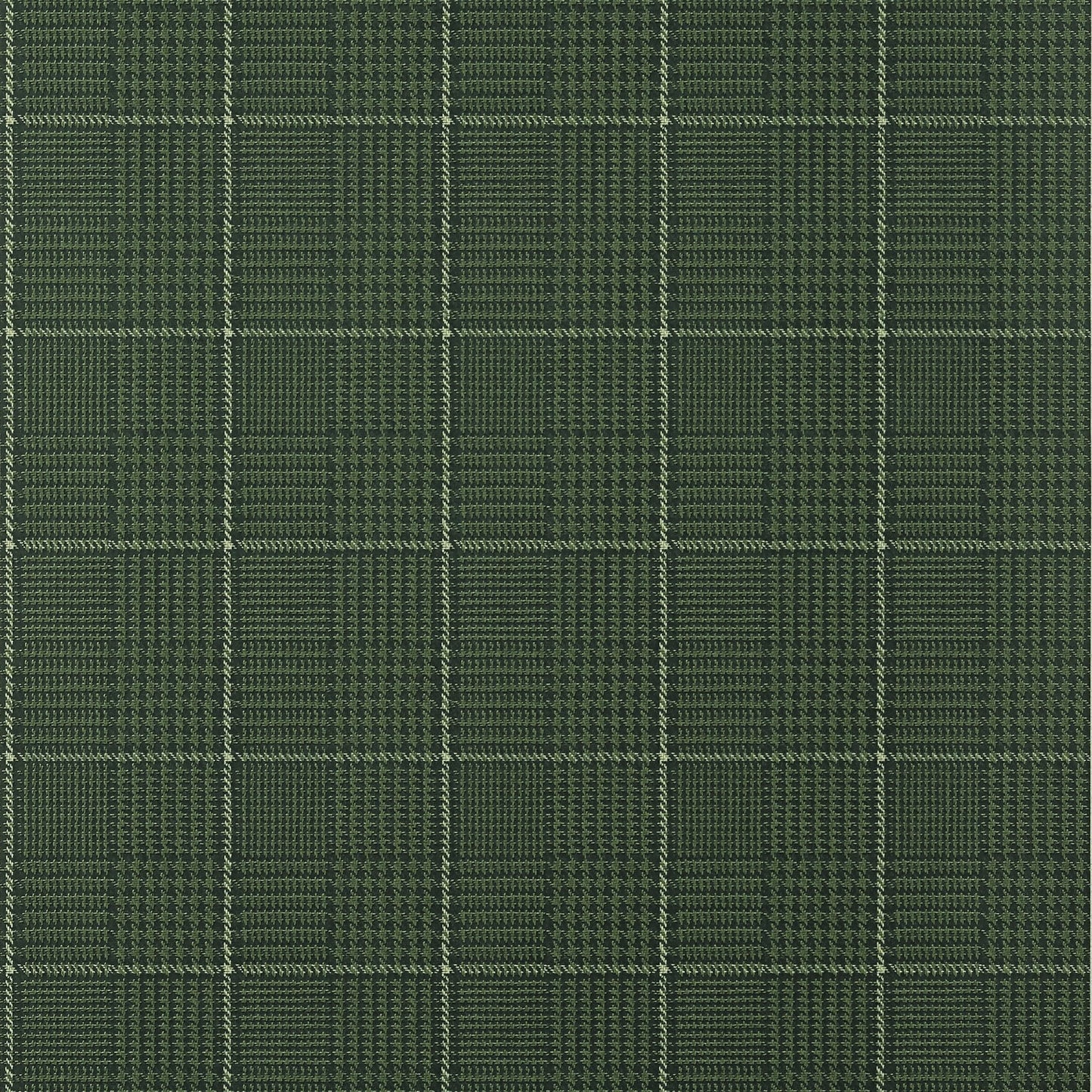 Grassmarket Check Wallpaper - Forest Green - Thibaut - T10202 - Premier Wallcovering