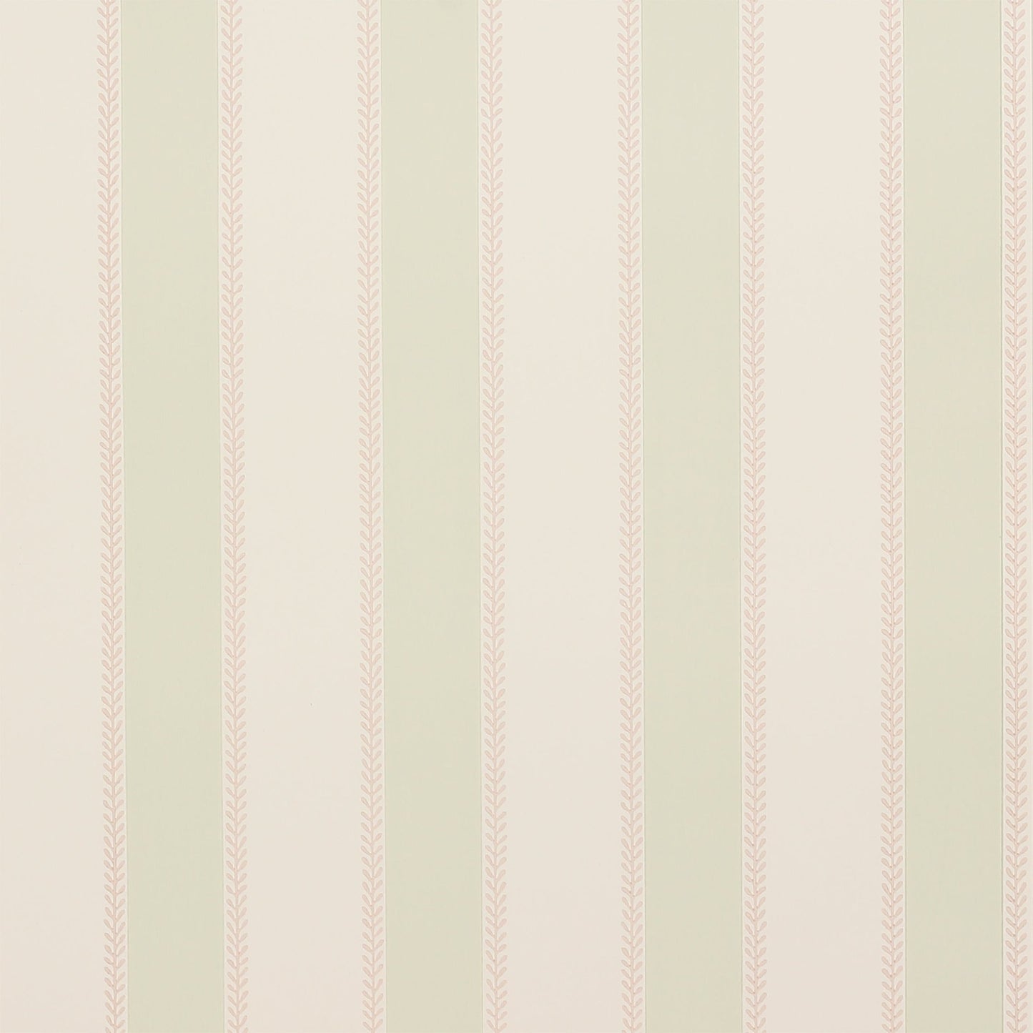 Graycott Stripe Wallpaper - Pink/Green - Colefax & Fowler - 07190 - 02 - Premier Wallcovering