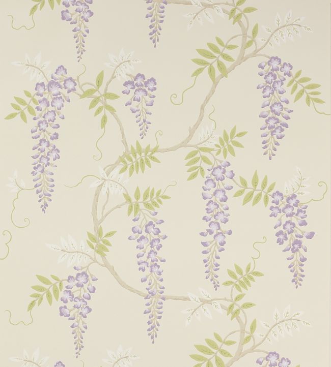 Grayshott Wallpaper - Lilac/Green - Colefax & Fowler - W7005/06 - Premier Wallcovering