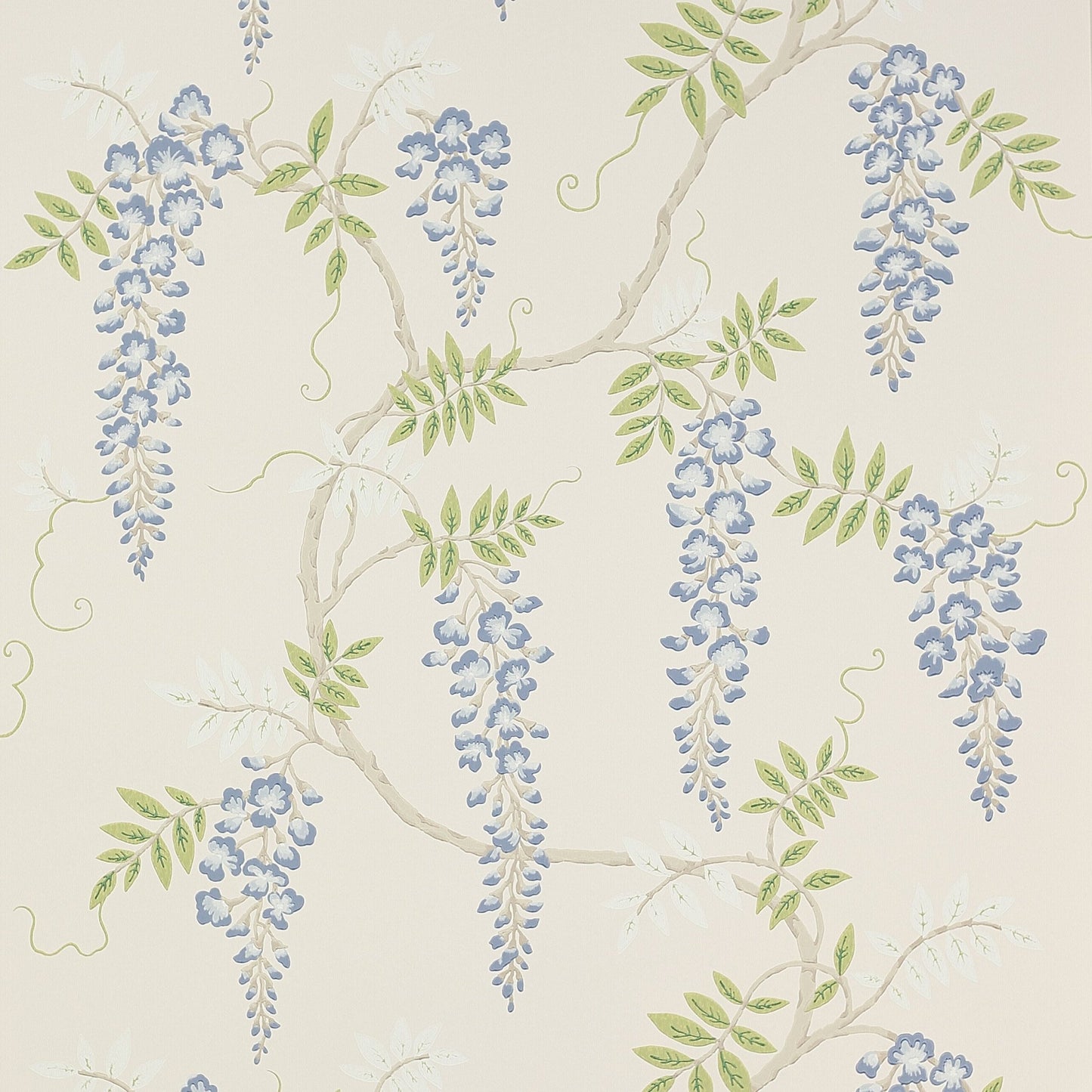 Grayshott Wallpaper - Blue/Green - Colefax & Fowler - W7005 - 05 - Premier Wallcovering