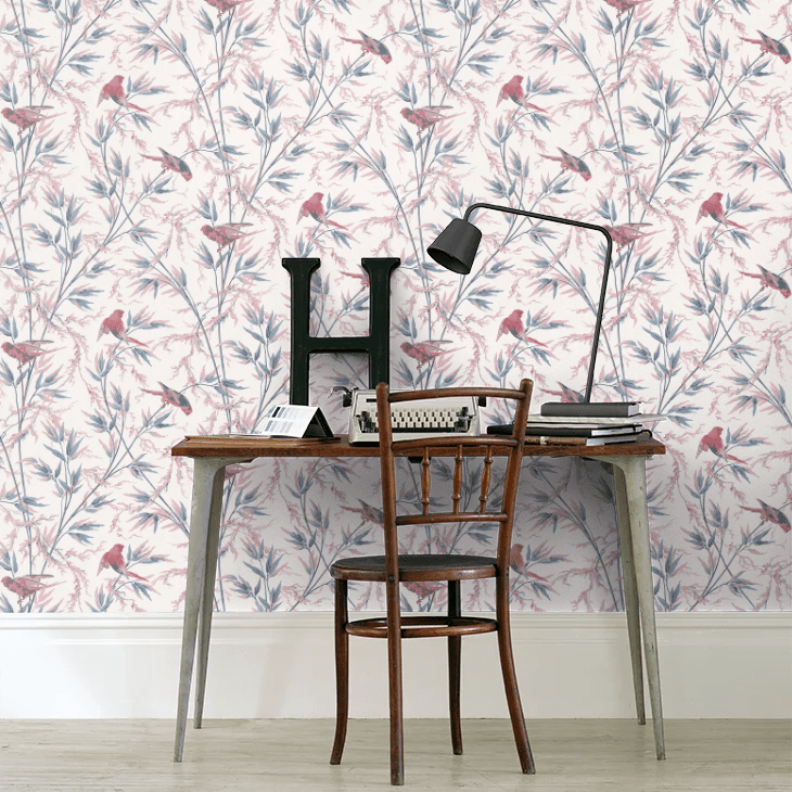 Great Ormond St Wallpaper - Carmine - Little Greene - 0267GOCARMI - Premier Wallcovering
