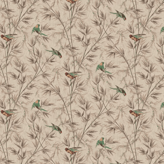 Great Ormond St Wallpaper - Coffee - Little Greene - 0251GOCAPPU - Premier Wallcovering