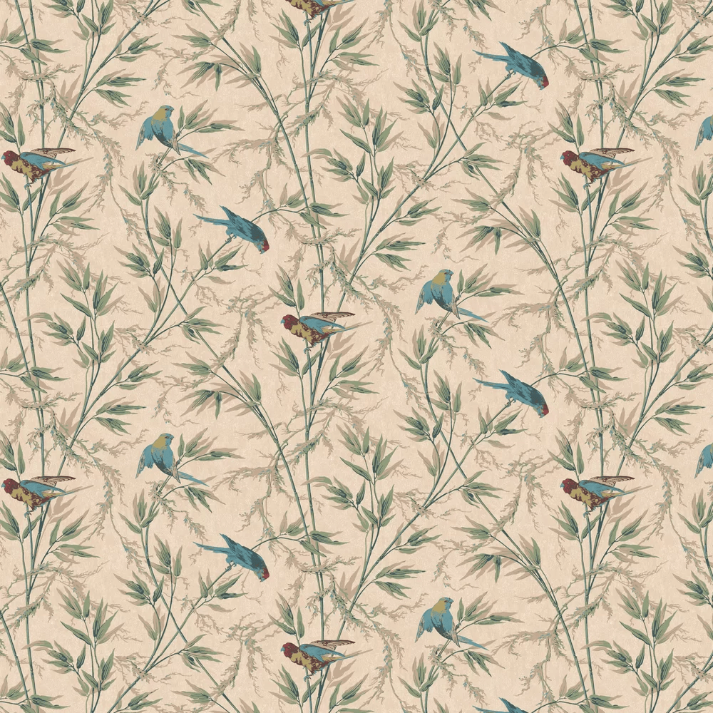 Great Ormond St Wallpaper - Green - Little Greene - 0251GOPARCH - Premier Wallcovering