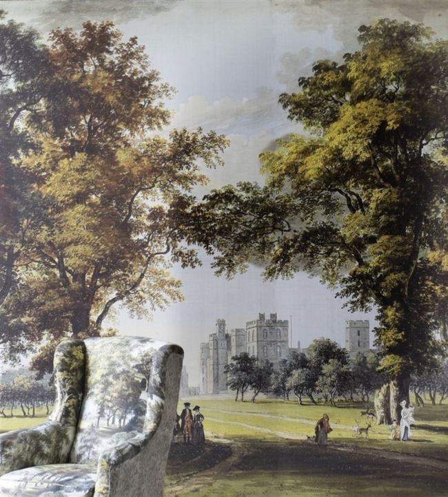 Great Park View Wallpaper - Moss - PRC669/01 - Designers Guild - Premier Wallcovering