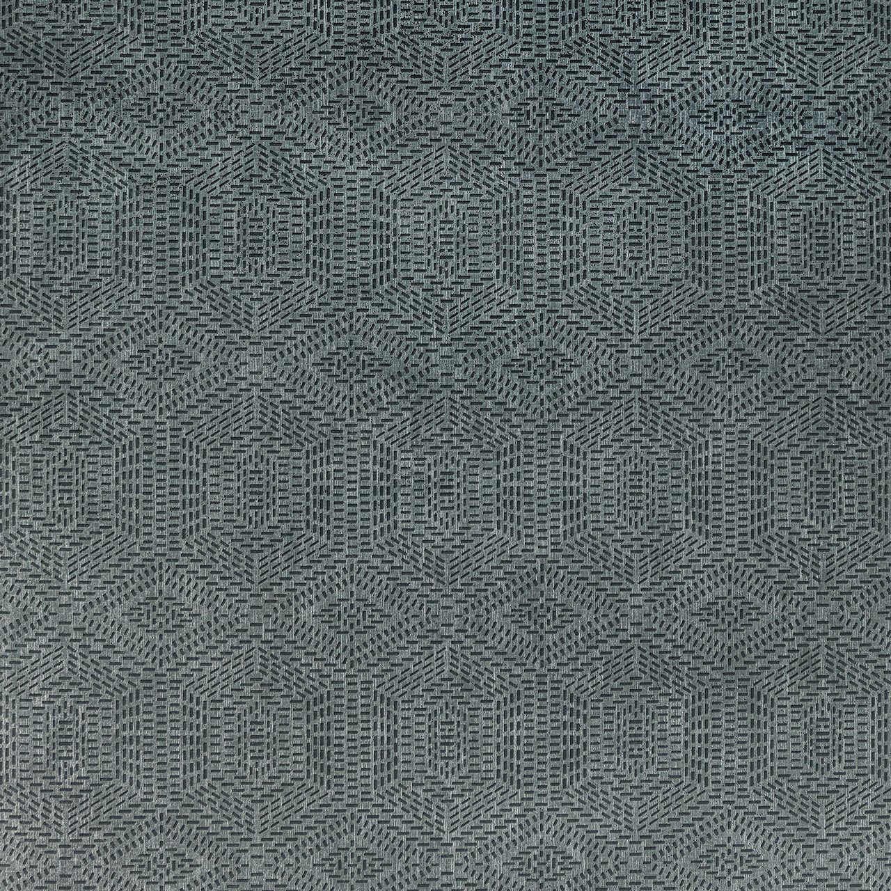 Greek Tile Feel Wallpaper - Black Blue - Hohenberger - 65009 - Premier Wallcovering