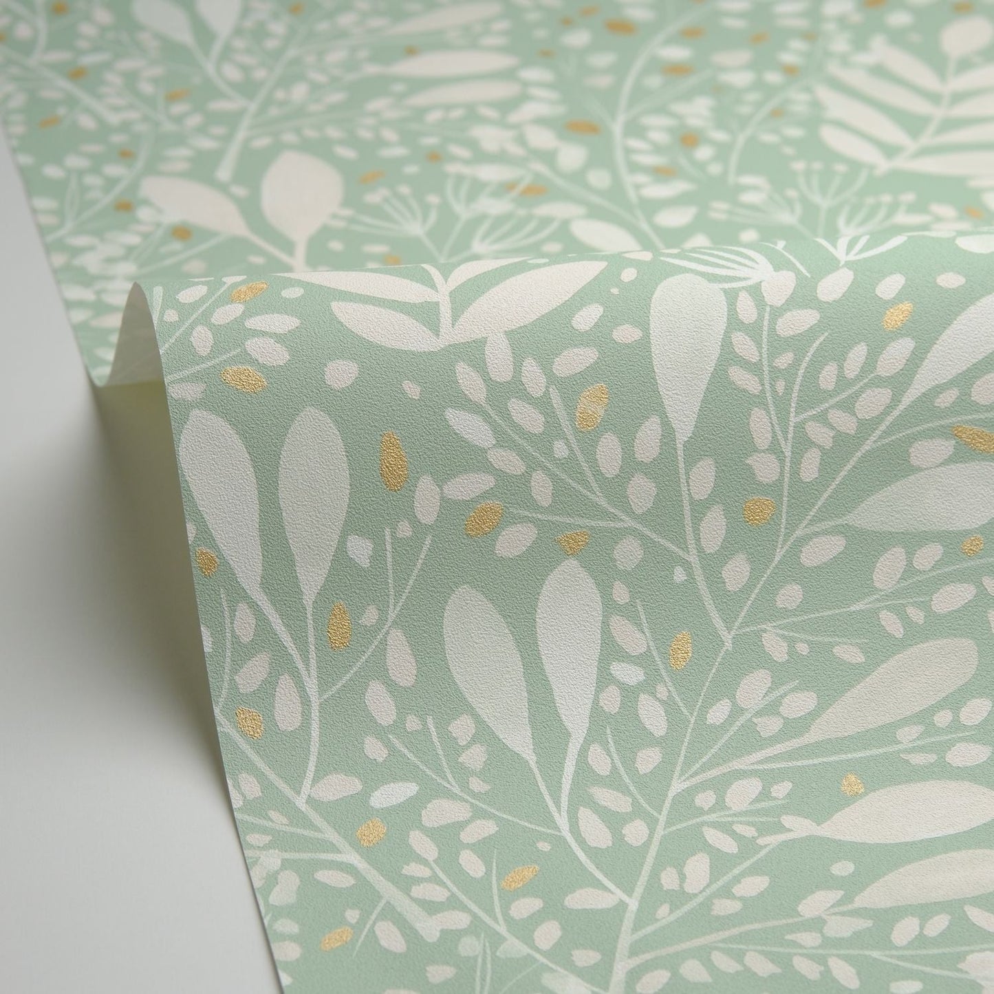 Green Life Joy Wallpaper - Vert D'eau  - Caselio - 101697073 - Premier Wallcovering