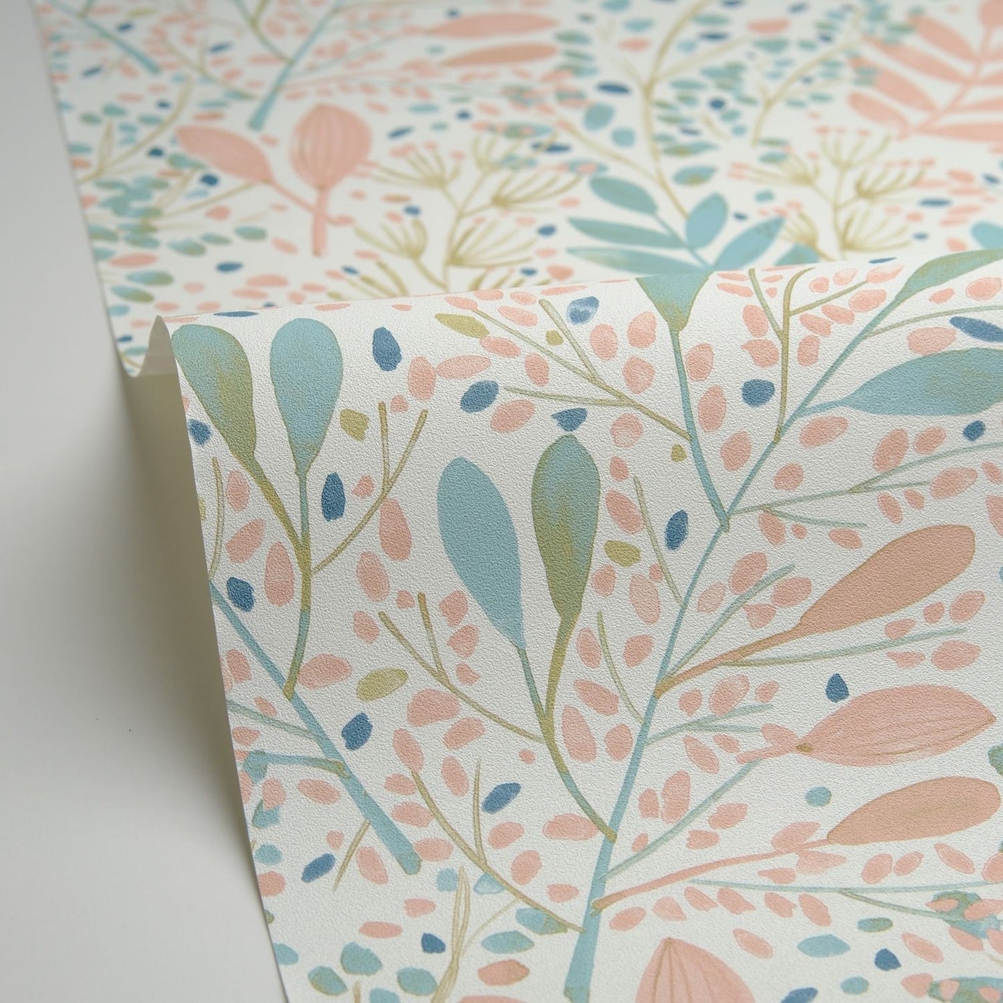 Green Life Joy Wallpaper - Vieux Rose - Caselio - 101690458 - Premier Wallcovering