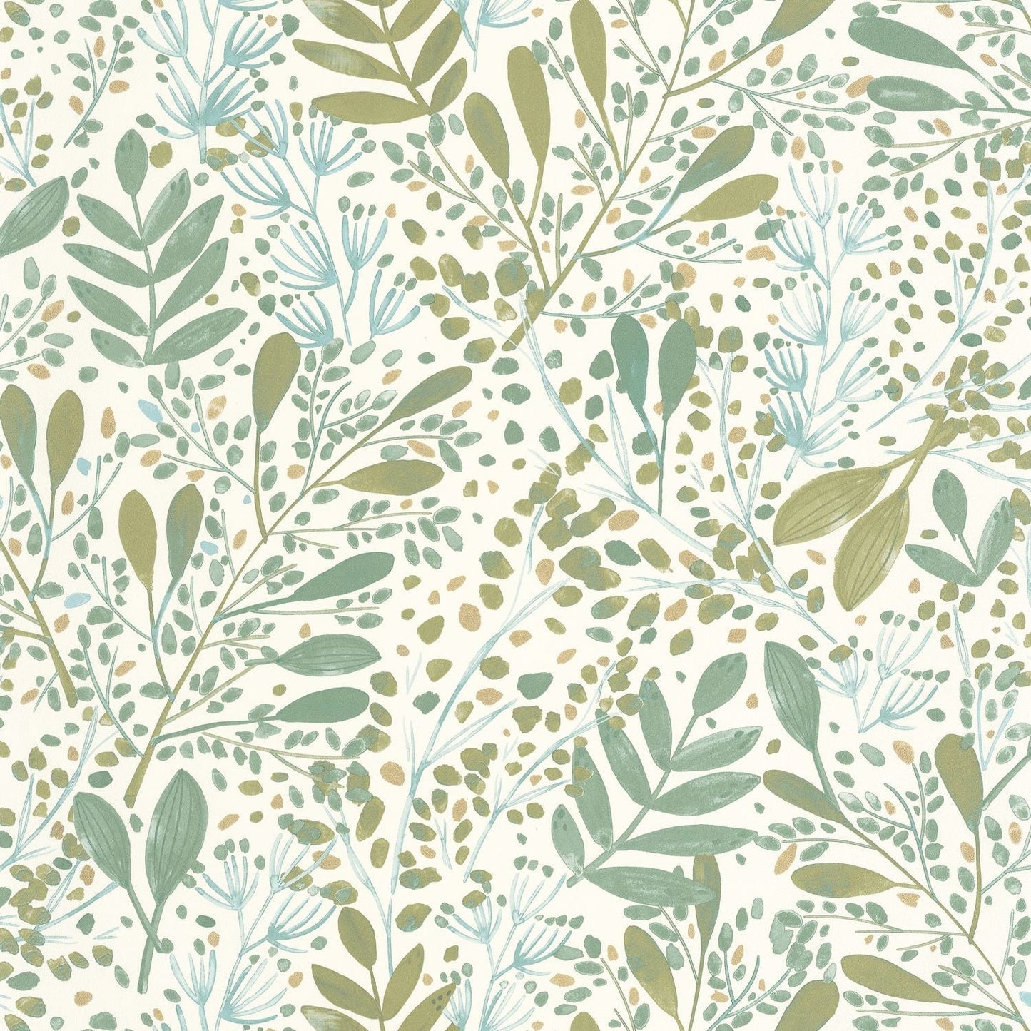 Green Life Joy Wallpaper - Mousse  - Caselio - 101690734 - Premier Wallcovering