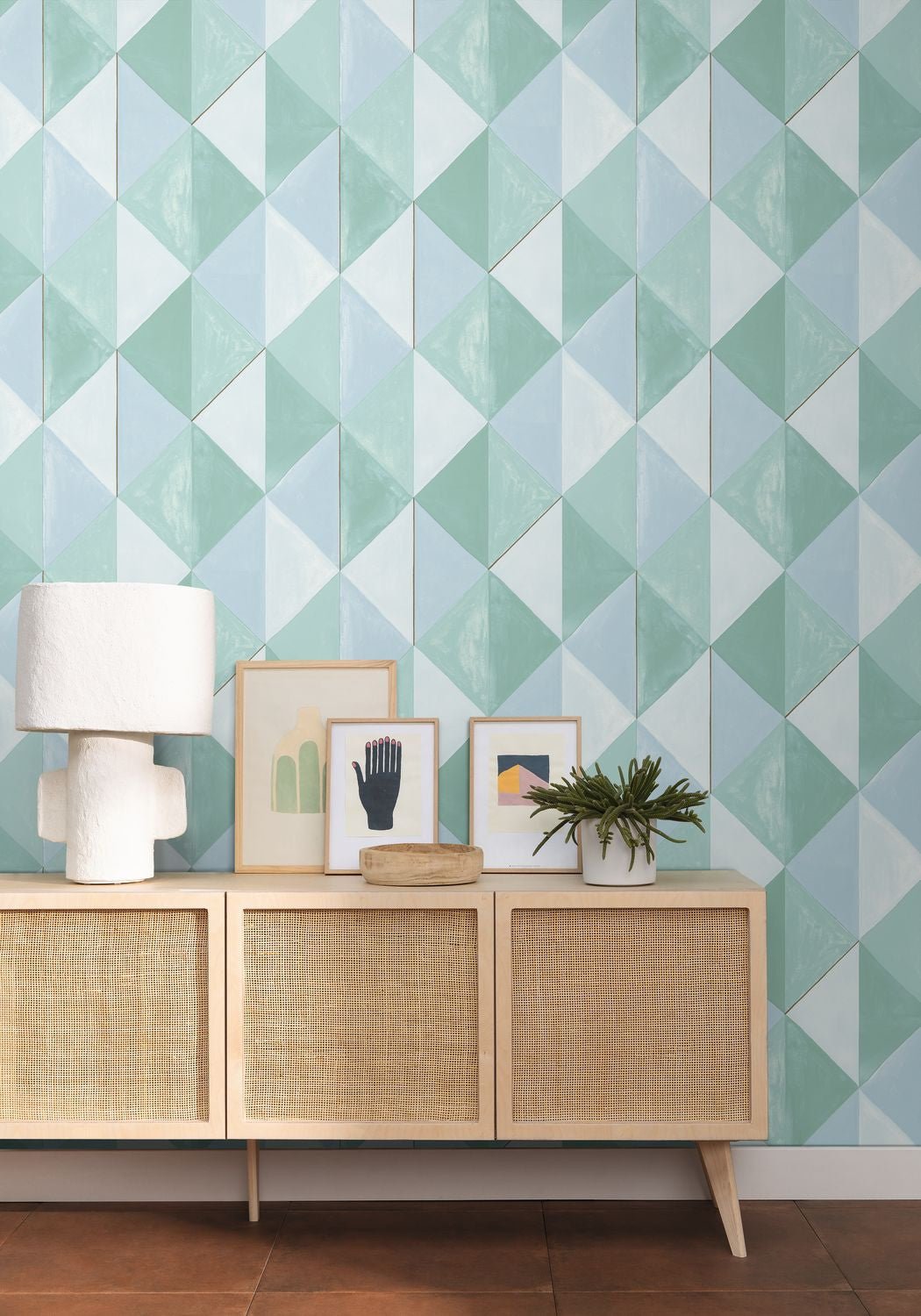 Green Life Plenitude Wallpaper - Vert Bleu - Caselio - 101707024 - Premier Wallcovering