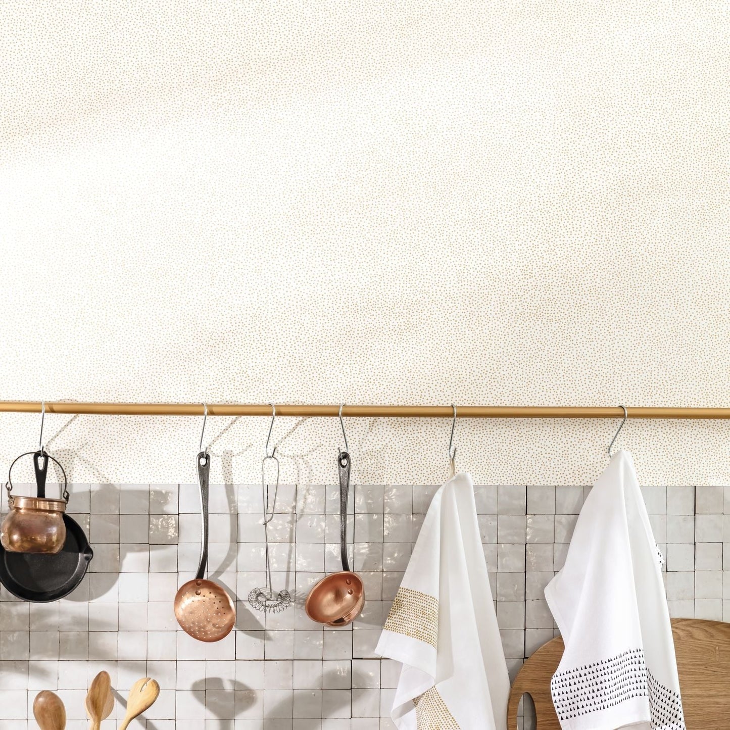 Green Life Sparkle Wallpaper - Blanc  - Caselio - 101730020 - Premier Wallcovering