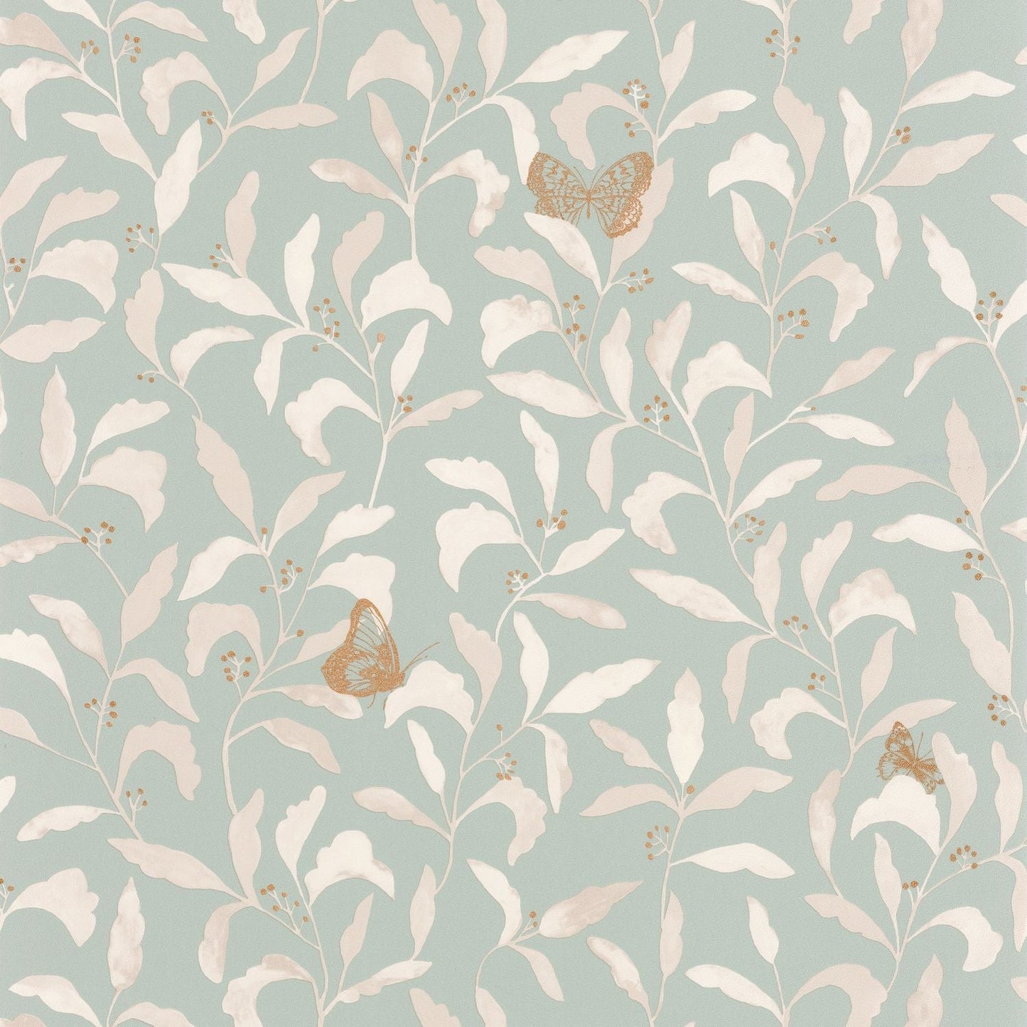 Green Life Sweet Wallpaper - Vert D'eau - Caselio - 101717026 - Premier Wallcovering