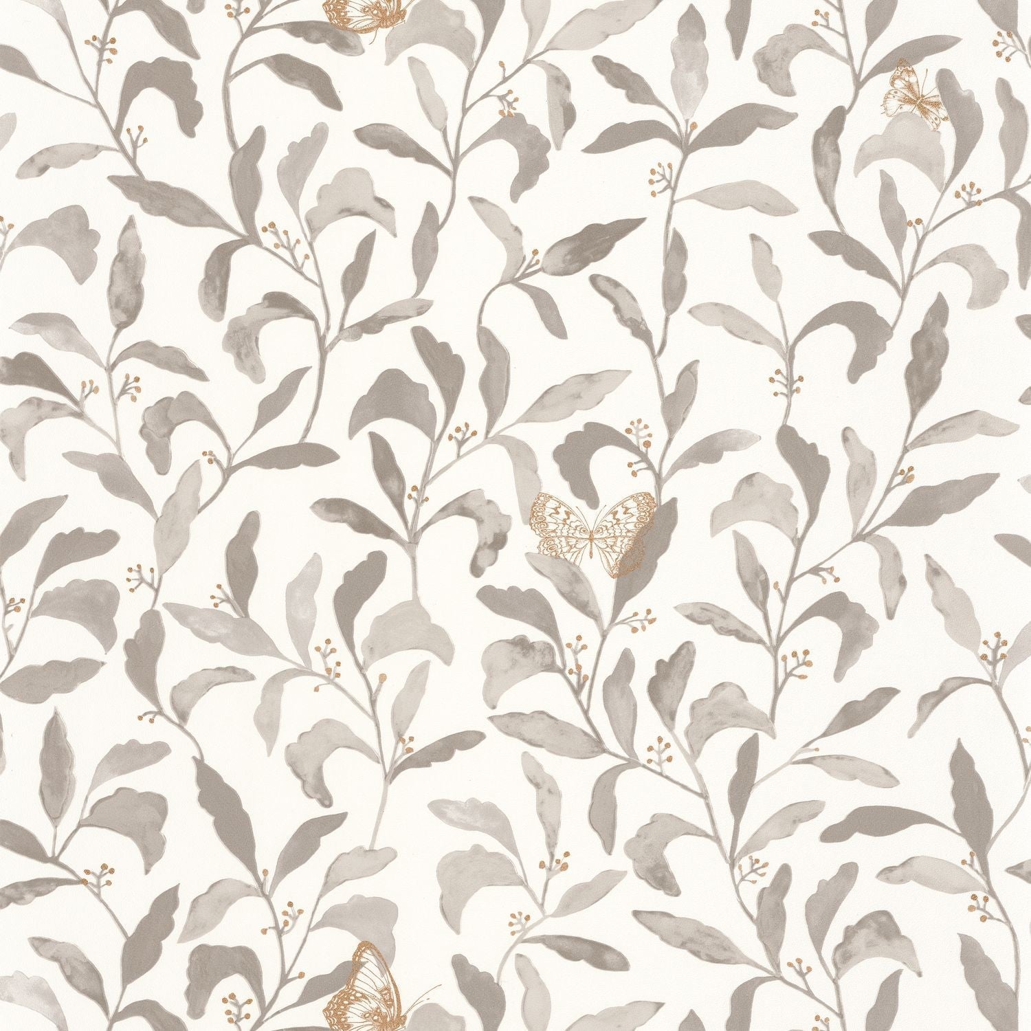 Green Life Sweet Wallpaper - Taupe  - Caselio - 101711027 - Premier Wallcovering