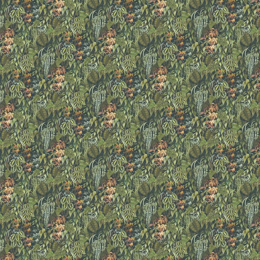 Green Wall Wallpaper - Emerald Green - Osborne & Little - W7330-02 - Premier Wallcovering