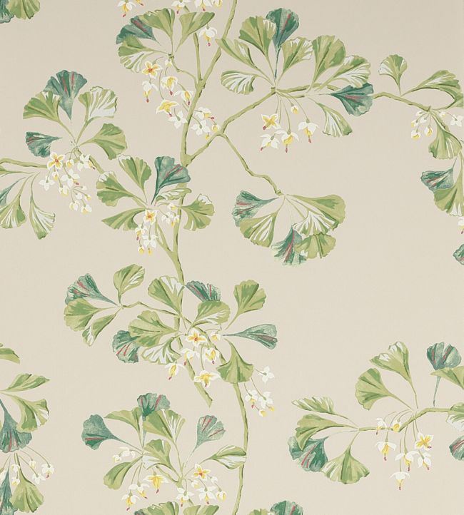 Greenacre Wallpaper - Forest Green - Colefax & Fowler - W7004/01 - Premier Wallcovering