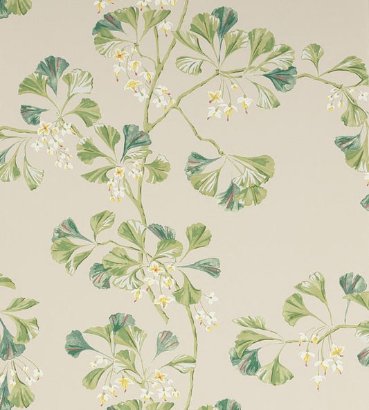 Greenacre Wallpaper - Forest Green - Colefax & Fowler - W7004/01 - Premier Wallcovering