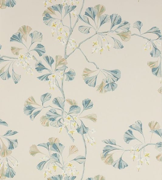 Greenacre Wallpaper - Old Blue - Colefax & Fowler - W7004/02 - Premier Wallcovering