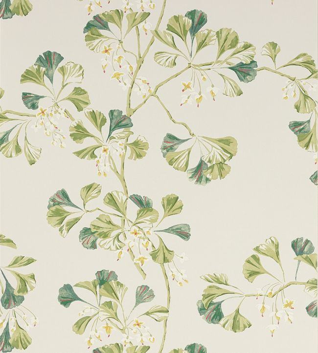 Greenacre Wallpaper - Leaf Green - Colefax & Fowler - W7004/03 - Premier Wallcovering