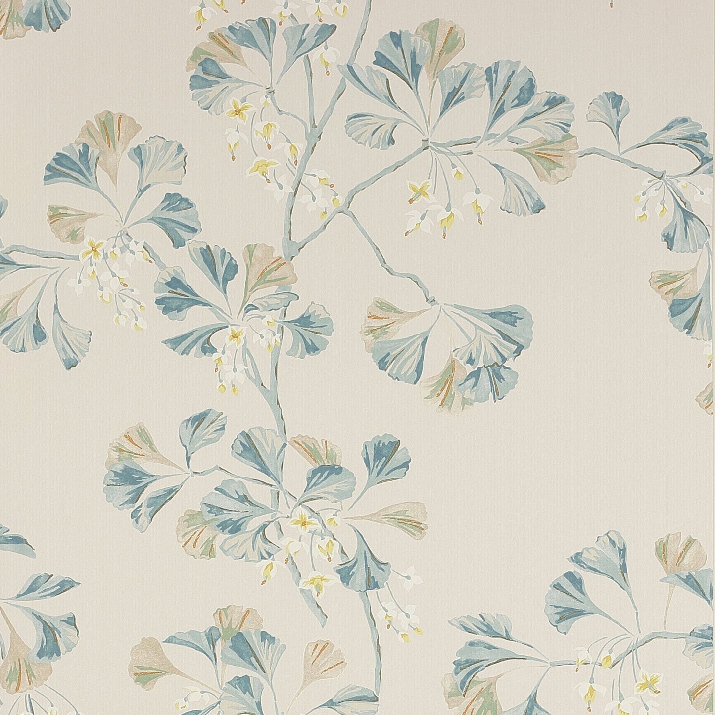 Greenacre Wallpaper - Old Blue - Colefax & Fowler - W7004 - 02 - Premier Wallcovering