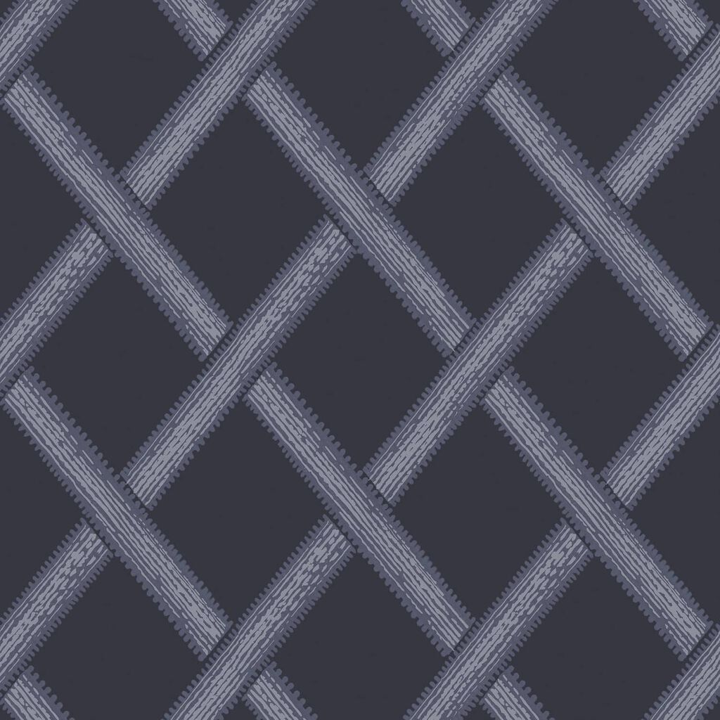 Greenskeeper Geo Wallpaper - Navy - Graham & Brown - 120632 - Premier Wallcovering
