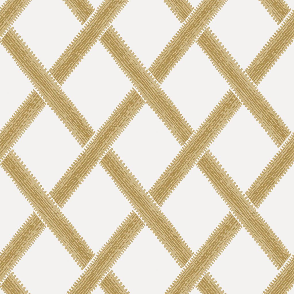Greenskeeper Geo Wallpaper - Yellow - Graham & Brown - 120635 - Premier Wallcovering