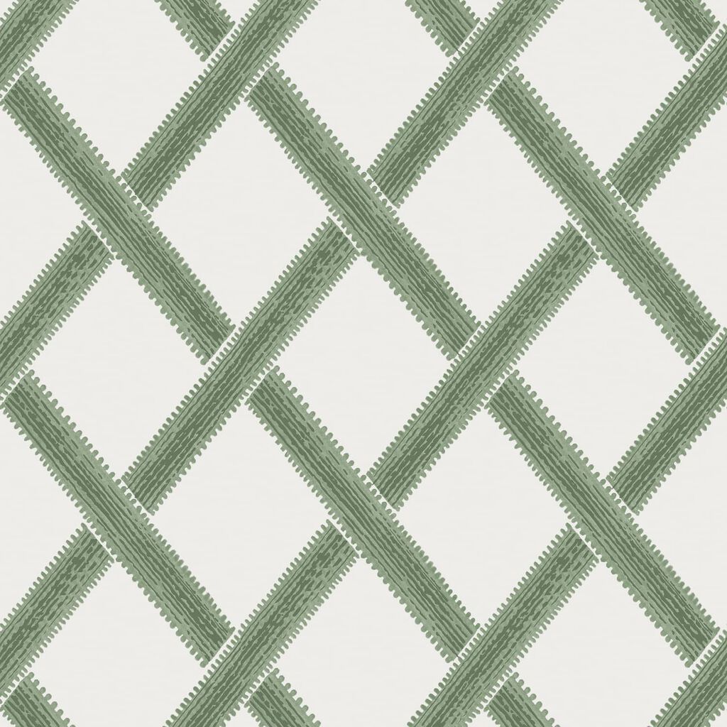 Greenskeeper Geo Wallpaper - Green - Graham & Brown - 120634 - Premier Wallcovering