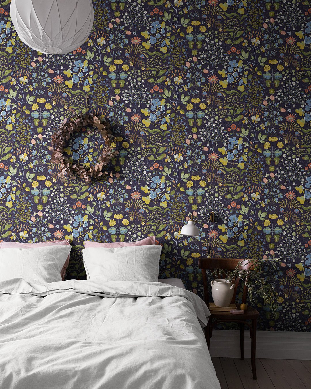 Groh Wallpaper - Dark Blue - Midbec - 22002 - Premier Wallcovering