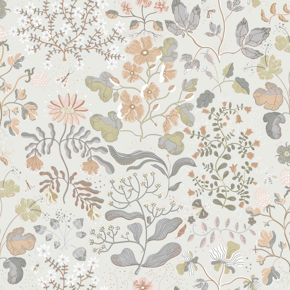 Groh Wallpaper - Light Gray - Midbec - 22004 - Premier Wallcovering