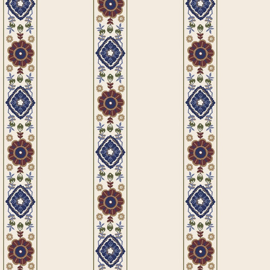 Grove Border Wallpaper - Cream - Joules - 128938 - Premier Wallcovering