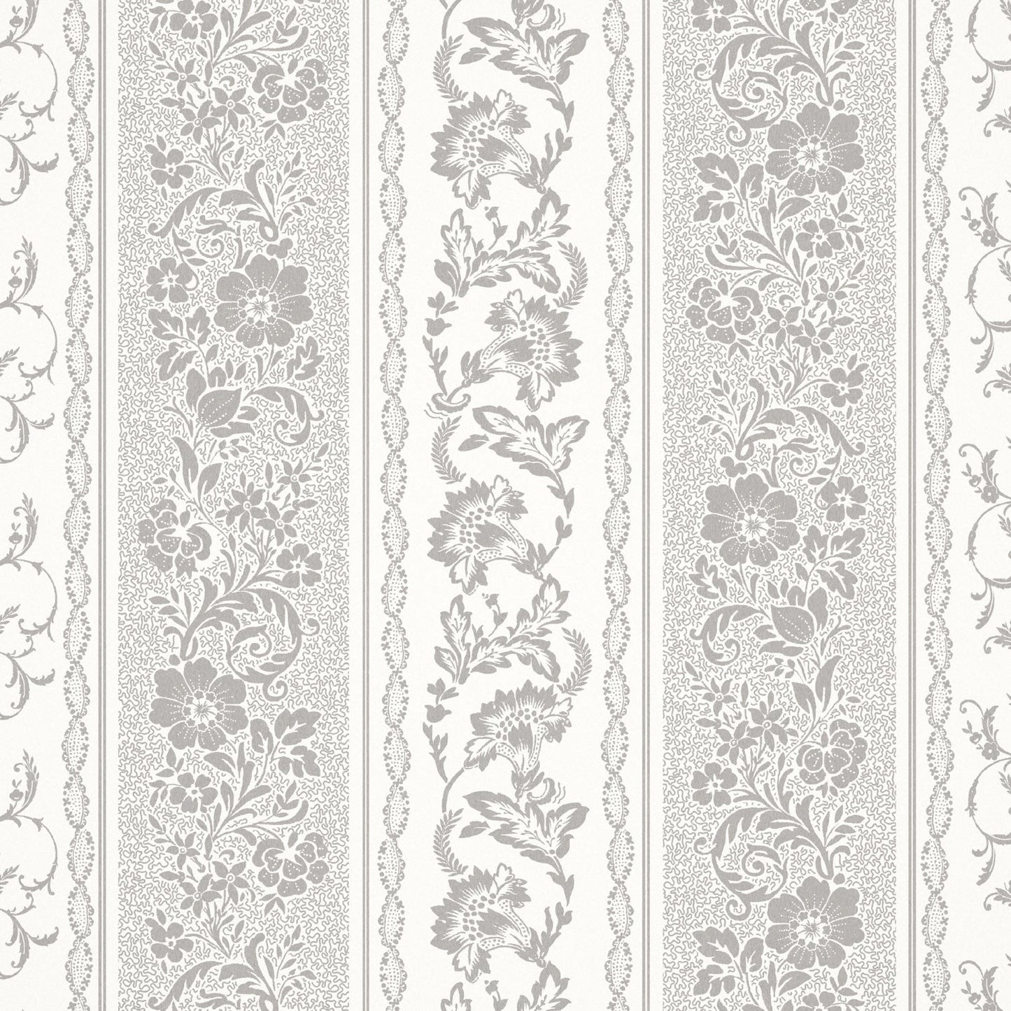 Guinevere Wallpaper - Grey - Warner House - Premier Wallcovering