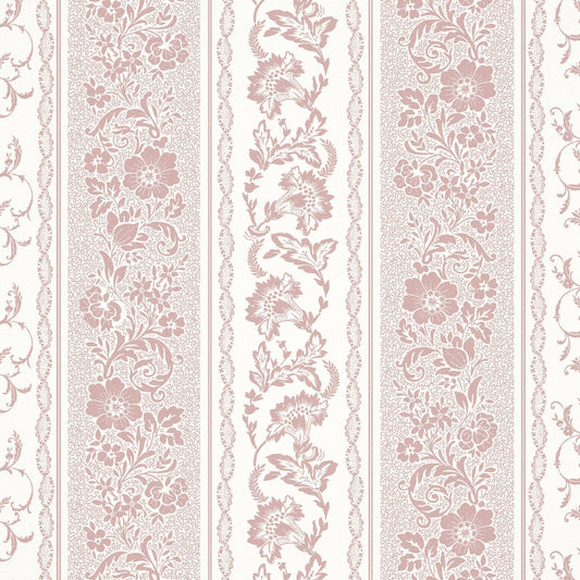 Guinevere Wallpaper - Blush - Warner House - Premier Wallcovering