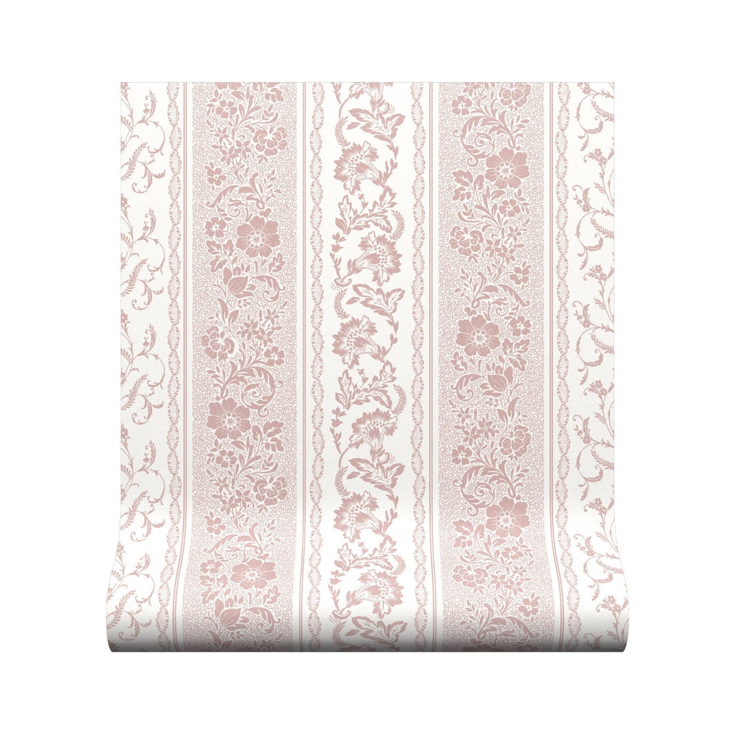 Guinevere Wallpaper - Blush - Warner House - Premier Wallcovering