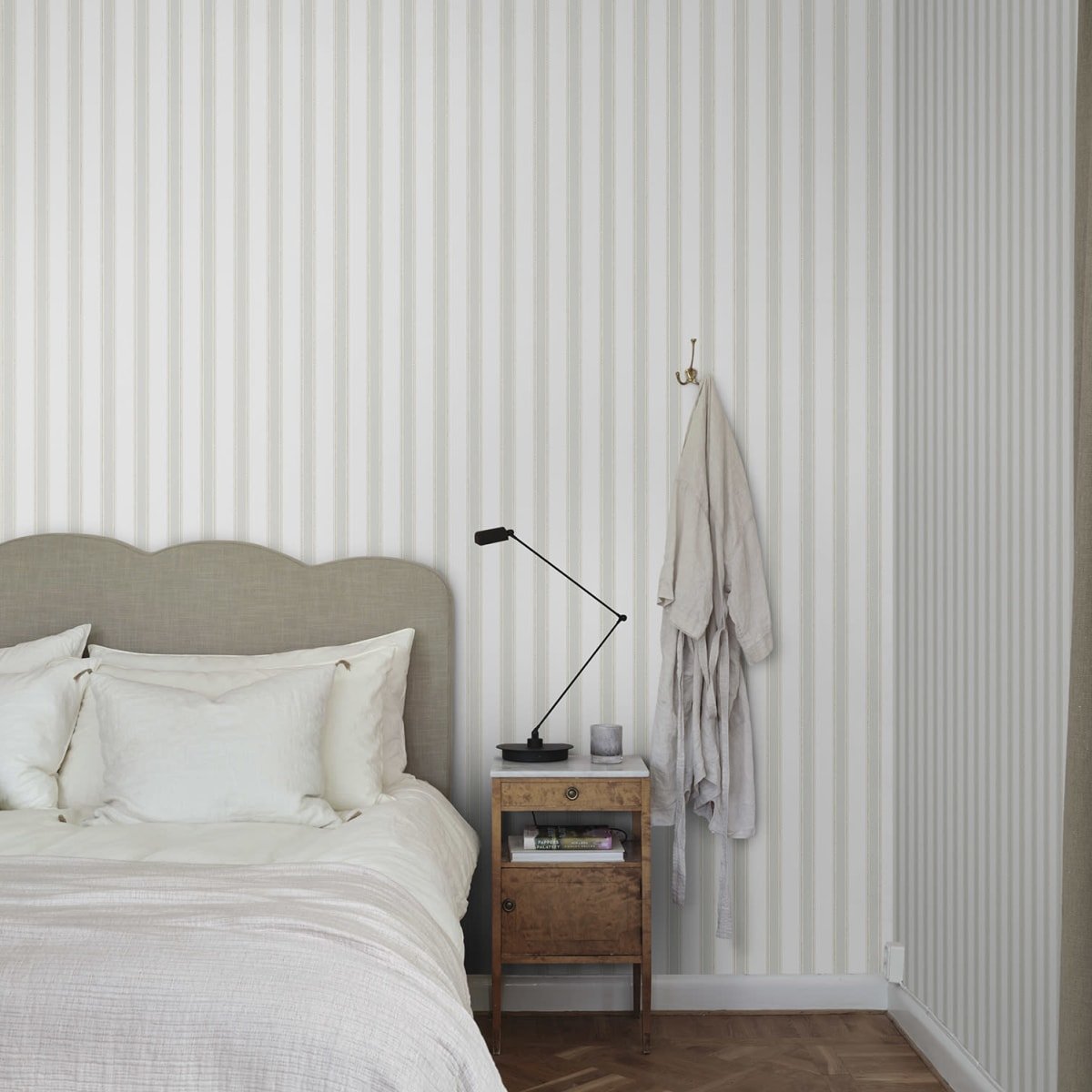 Gustav Wallpaper - Light Green - Sandberg - 101-18 - Premier Wallcovering