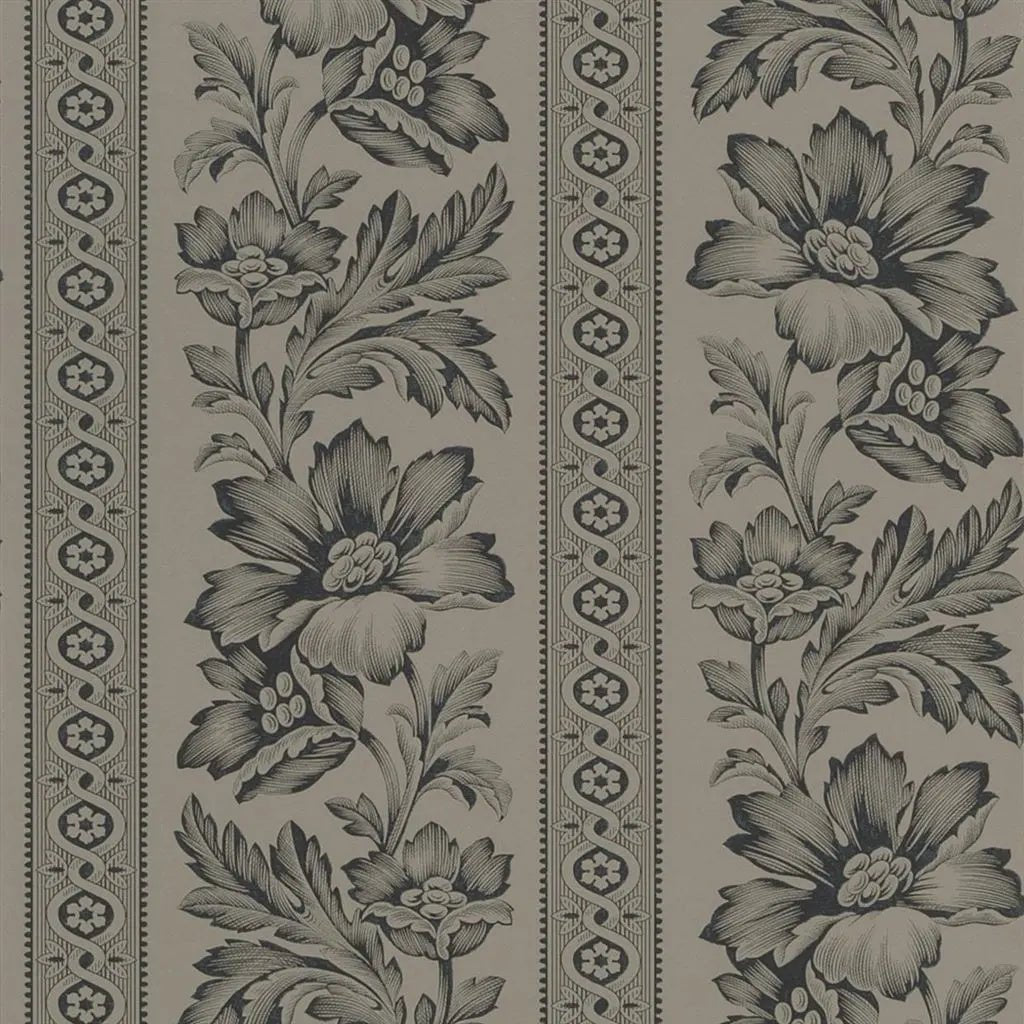 Gwinnet Toile Wallpaper - Slate - Ralph Lauren - PRL5008/02 - Premier Wallcovering