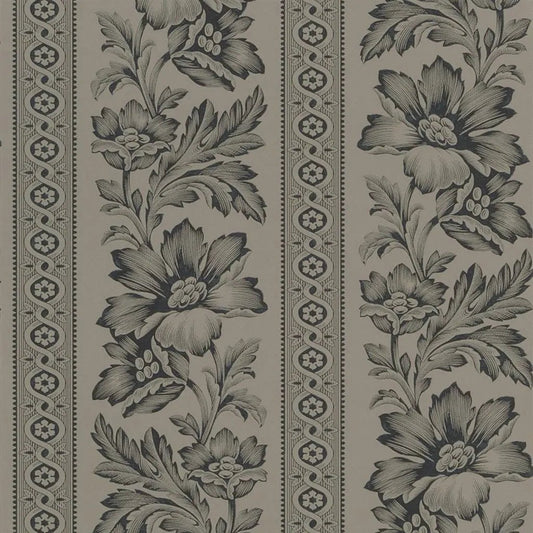 Gwinnet Toile Wallpaper - Slate - Ralph Lauren - PRL5008/02 - Premier Wallcovering