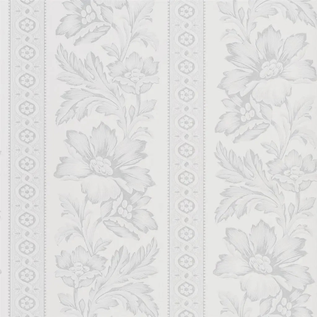 Gwinnet Toile Wallpaper - Light Grey - Ralph Lauren - PRL5008/05 - Premier Wallcovering