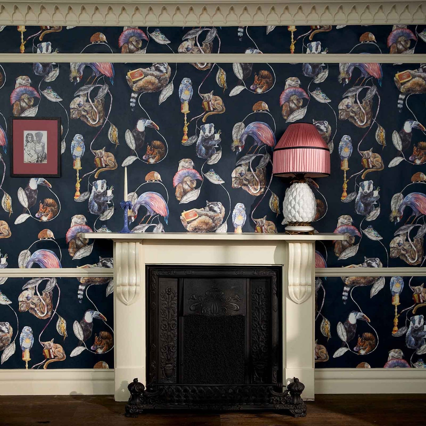 Hackney Empire Wallpaper - Midnight - House of Hackney - 1 - WA - HAC - DI - MID - XXX - Premier Wallcovering