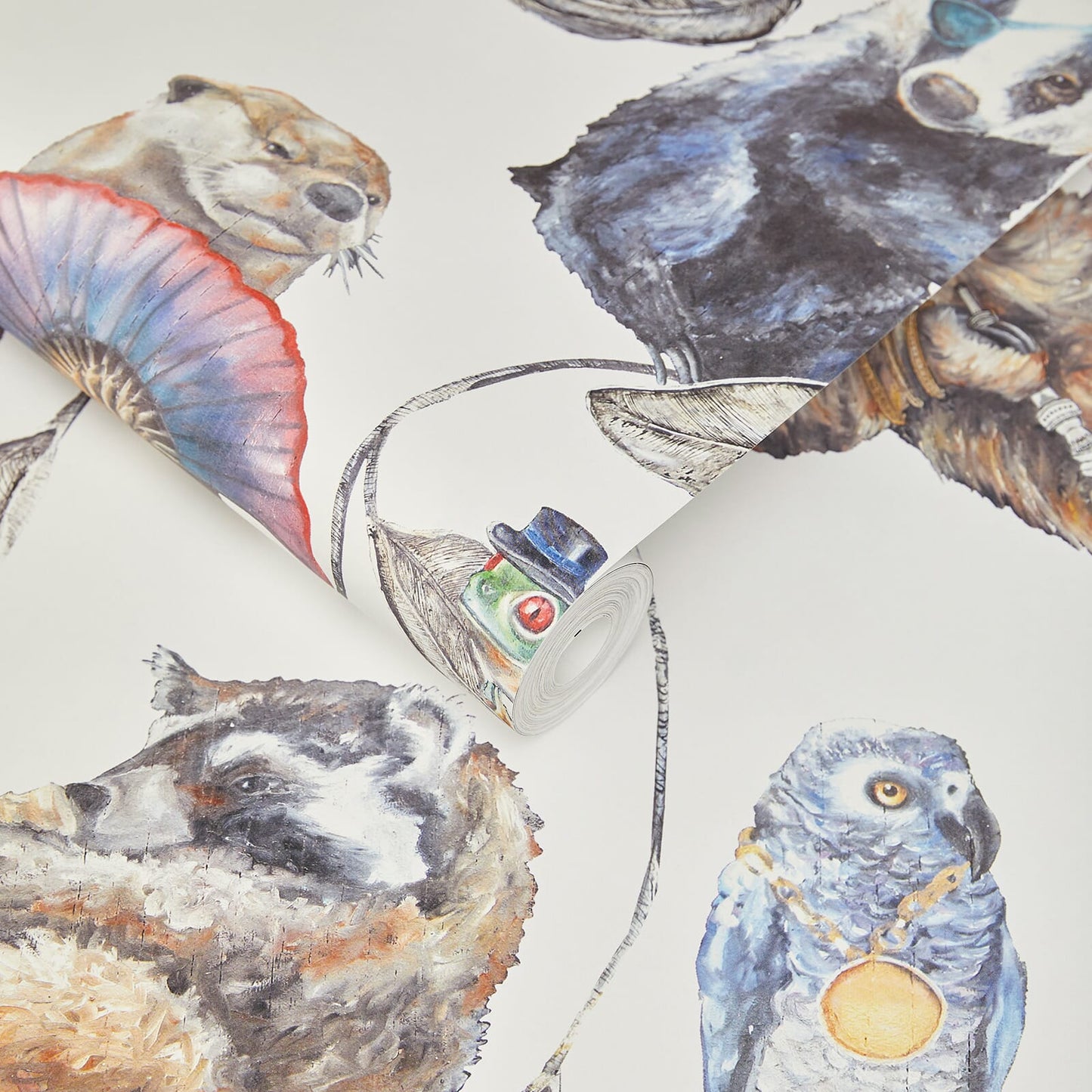 Hackney Empire Wallpaper - White - House of Hackney - 1 - WA - HAC - DI - WHT - XXX - Premier Wallcovering