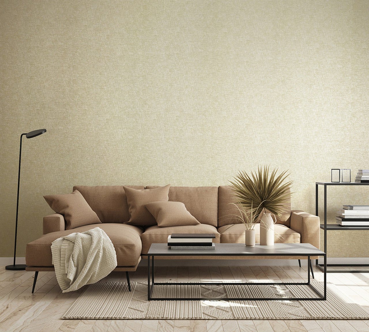 Haga Urban Classics Wallpaper - Cream Gold - Hohenberger - 64868 - Premier Wallcovering
