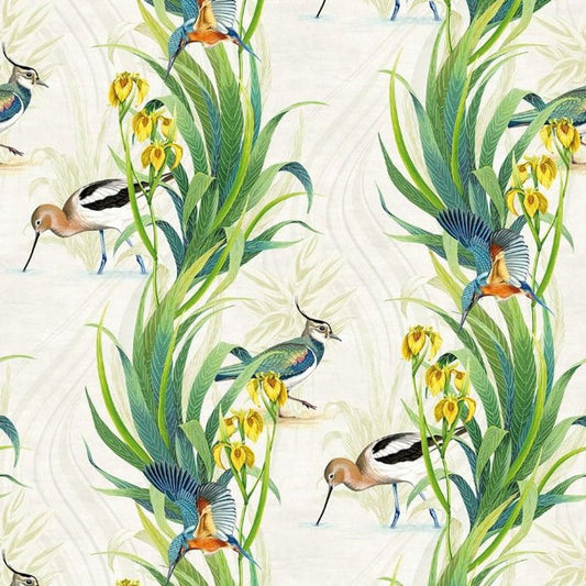 Halcyon Wallpaper - Spring Green - Osborne & Little - W7815-01 - Premier Wallcovering