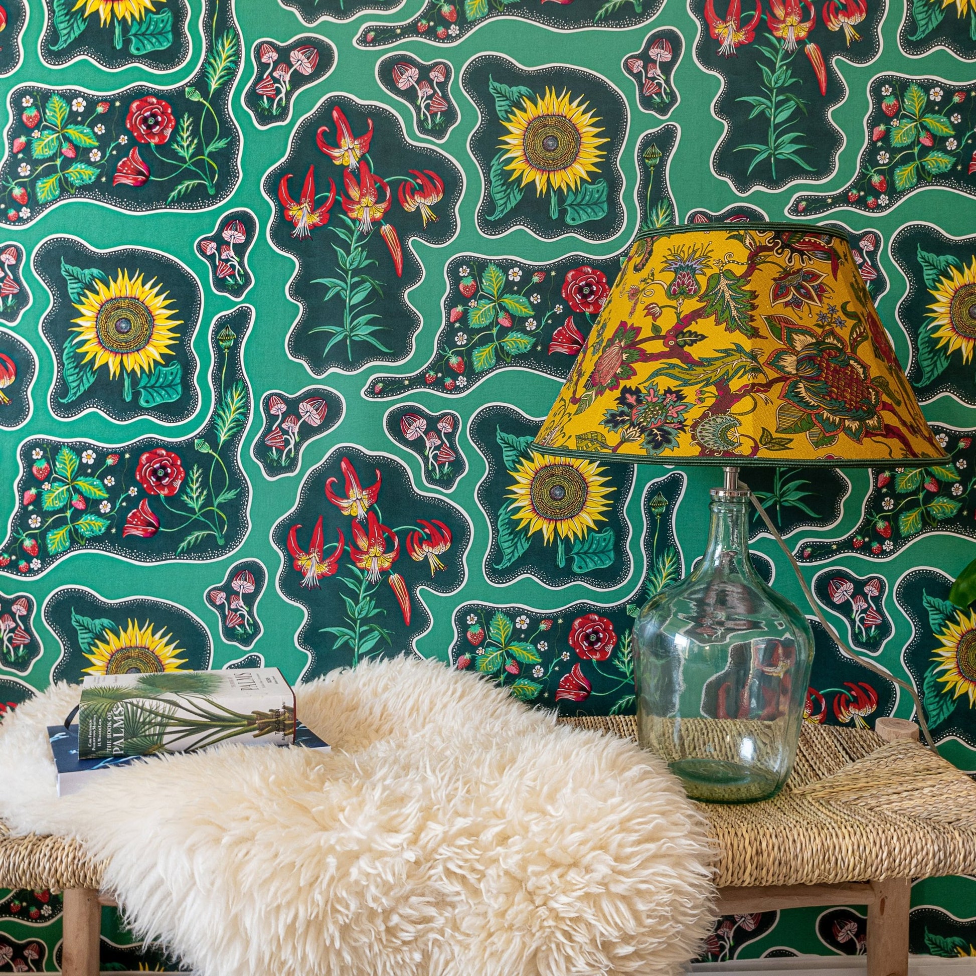 Halcyon Wallpaper - Emerald-Green - Wear The Walls - HAEG894152 - Premier Wallcovering