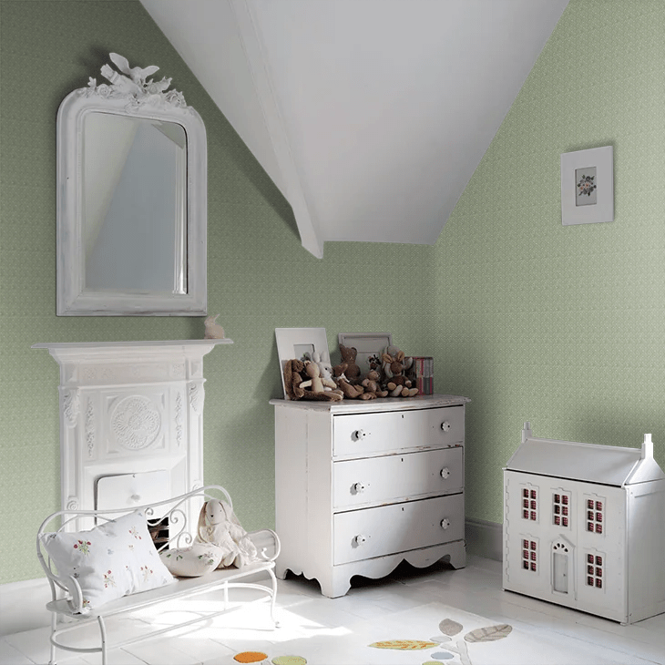 Halewick Wallpaper - Deep Olive - Timothy Wilman - TW2522 - Premier Wallcovering