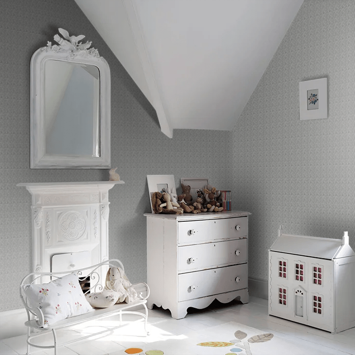 Halewick Wallpaper - Light Charcoal - Timothy Wilman - TW2524 - Premier Wallcovering
