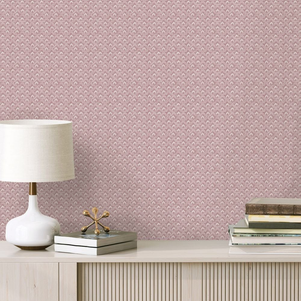 Halewick Wallpaper - Rose Blush - Timothy Wilman - TW2526 - Premier Wallcovering