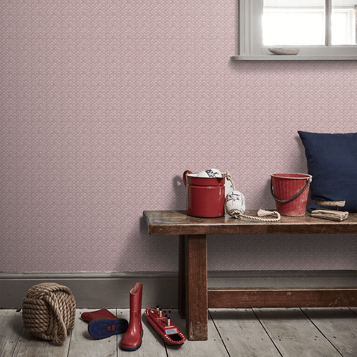 Halewick Wallpaper - Rose Blush - Timothy Wilman - TW2526 - Premier Wallcovering