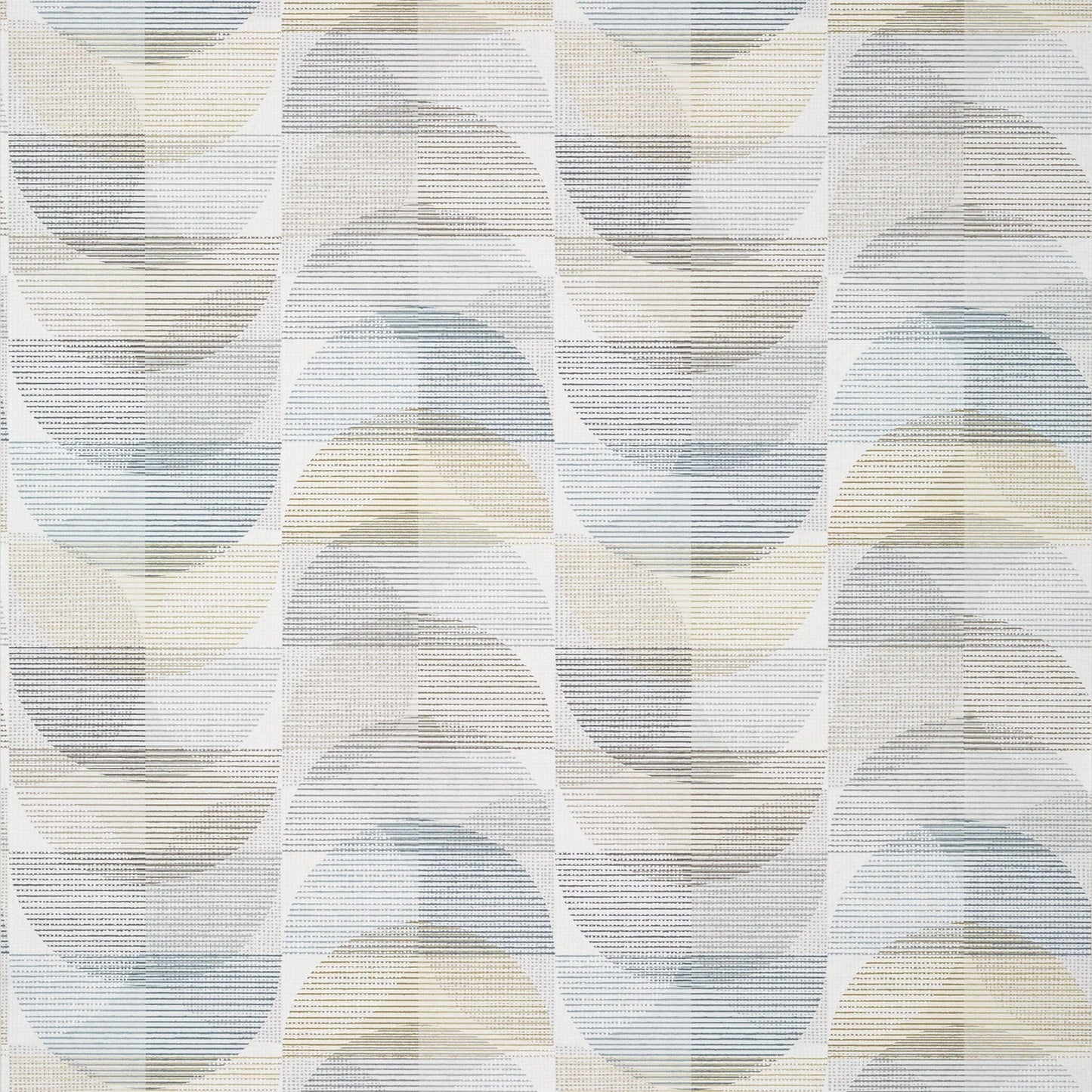 Half Moon Wallpaper - Neutral - Thibaut - T457 - Premier Wallcovering