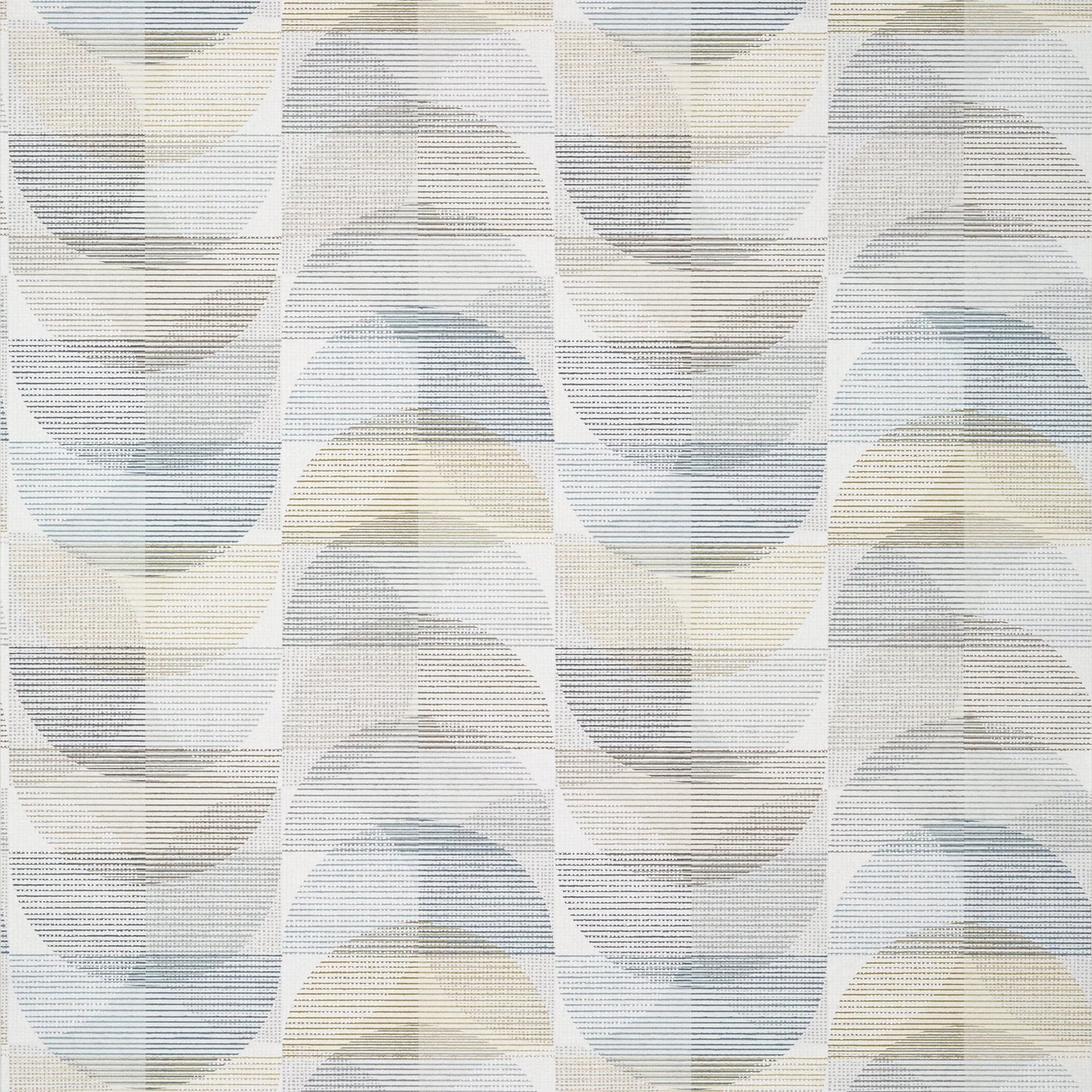 Half Moon Wallpaper - Neutral - Thibaut - T457 - Premier Wallcovering