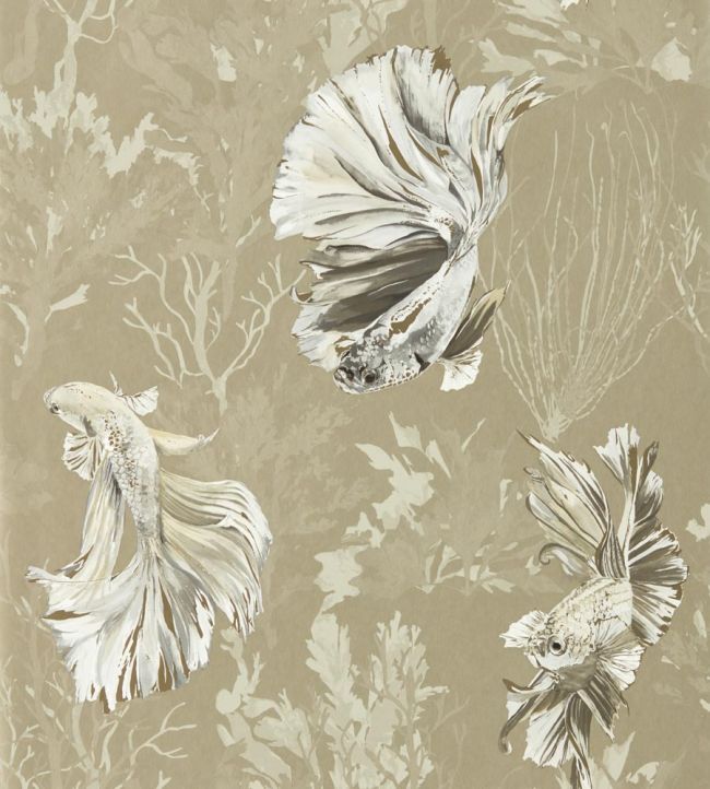 Halfmoon Wallpaper - Gilver/ Tranquility - HTEW112765 - Harlequin - Premier Wallcovering